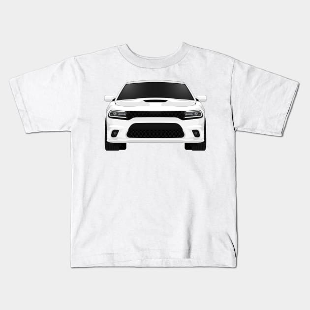 Charger White-Knuckle Kids T-Shirt by VENZ0LIC